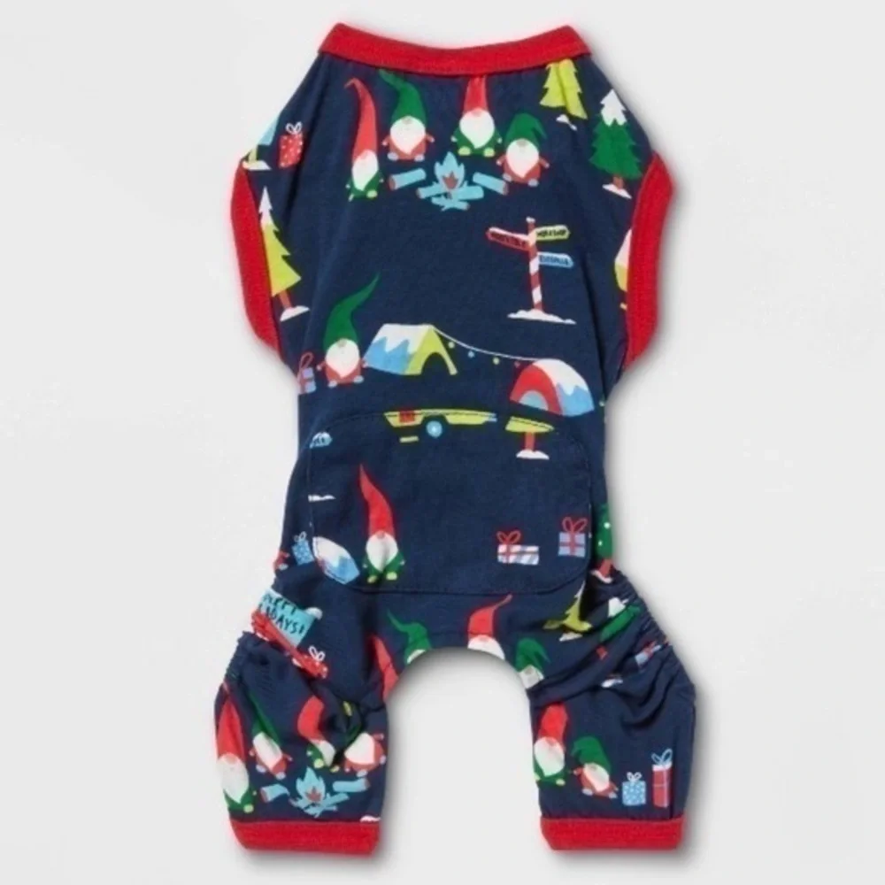 Wondershop Holiday Gnome Print Pet Pajamas Matching Family Christmas Sleep Shirt